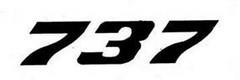 737 - לוגו סימן מסחר רשום