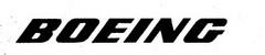 BOEING - לוגו סימן מסחר רשום