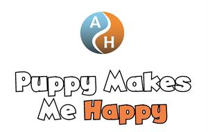 A H Puppy Makes Me Happy - לוגו סימן מסחר רשום