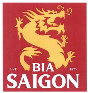 BIA SAIGON EST. 1875 - לוגו סימן מסחר רשום