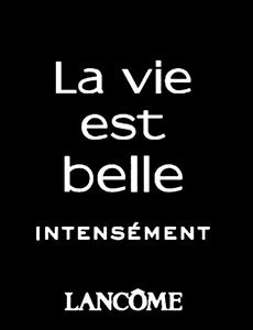 La vie est belle INTENSÉMENT LANCÔME - לוגו סימן מסחר רשום