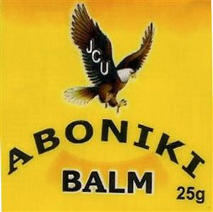 JCU ABONIKI BALM 25g - לוגו סימן מסחר רשום