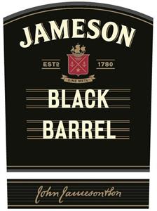 JAMESON BLACK BARREL ESTD 1780 SINE METU John Jameson & Son - לוגו סימן מסחר רשום