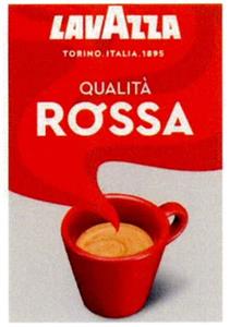 LAVAZZA TORINO, ITALIA, 1895 QUALITÀ ROSSA - לוגו סימן מסחר רשום