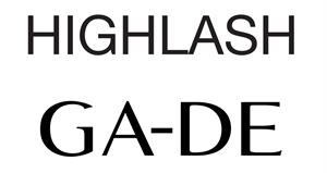 HIGHLASH GA-DE - לוגו סימן מסחר רשום