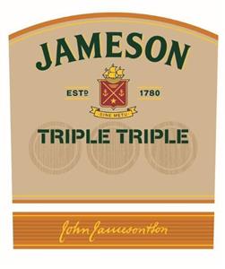 JAMESON ESTD 1780 SINE METU TRIPLE TRIPLE John Jameson & son - לוגו סימן מסחר רשום