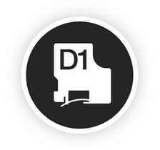 D1 - לוגו סימן מסחר רשום