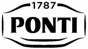 1787 PONTI - לוגו סימן מסחר רשום