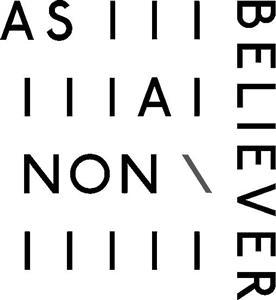 AS A NON BELIEVER - לוגו סימן מסחר רשום