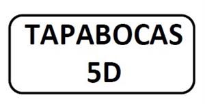 TAPABOCAS 5D - לוגו סימן מסחר רשום