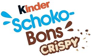 Kinder Schoko-Bons CRISPY - לוגו סימן מסחר רשום