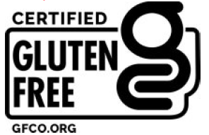 CERTIFIED GLUTEN FREE GFCO.ORG GC - לוגו סימן מסחר רשום
