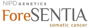 ForeSENTIA somatic cancer NIPD Genetics - לוגו סימן מסחר רשום
