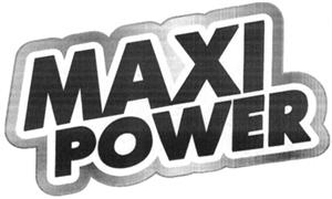 MAXI POWER - לוגו סימן מסחר