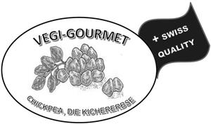 VEGI-GOURMET + SWISS QUALITY CHICKPEA, DIE KICHERERBSE - לוגו סימן מסחר