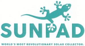 SUNPAD WORLD'S MOST REVOLUTIONARY SOLAR COLLECTOR. - לוגו סימן מסחר רשום