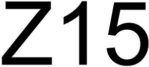 Z15 - לוגו סימן מסחר רשום