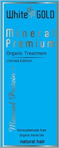 White Gold Mineral Premium   Organic Treatment Limited Edition Mineral Protein natural hair - לוגו סימן מסחר רשום