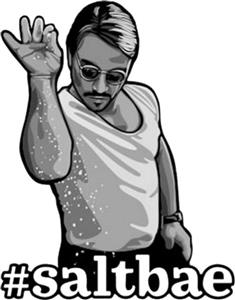 #saltbae - לוגו סימן מסחר