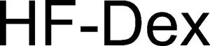 HF-Dex - לוגו סימן מסחר רשום