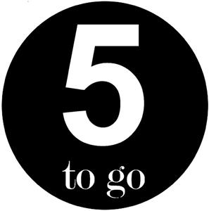 5 to go - לוגו סימן מסחר רשום