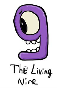The Living Nine 9 - לוגו סימן מסחר רשום