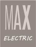 MAX ELECTRIC - לוגו סימן מסחר רשום