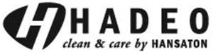 H HADEO clean & care by HANSATON - לוגו סימן מסחר רשום
