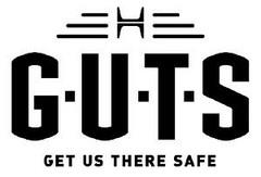 G.U.T.S GET US THERE SAFE H - לוגו סימן מסחר רשום