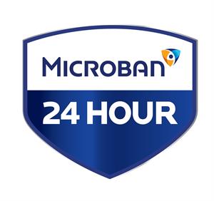 MICROBAN 24 HOUR - לוגו סימן מסחר רשום