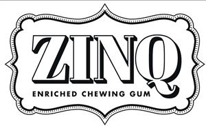 ZINQ ENRICHED CHEWING GUM - לוגו סימן מסחר רשום