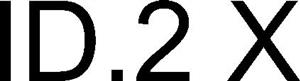 ID.2 X - לוגו סימן מסחר רשום