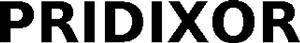 PRIDIXOR - לוגו סימן מסחר רשום