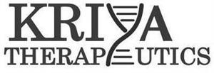 KRIYA THERAPEUTICS - לוגו סימן מסחר
