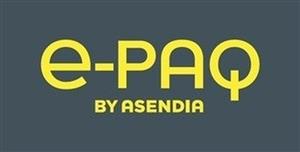 E-PAQ BY ASENDIA - לוגו סימן מסחר רשום