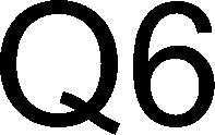 Q6 - לוגו סימן מסחר רשום