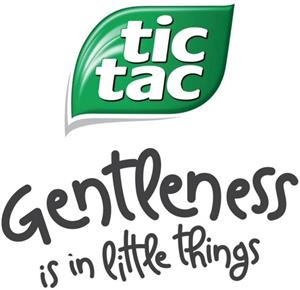 tic tac Gentleness is in little things - לוגו סימן מסחר רשום