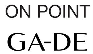ON POINT GA-DE - לוגו סימן מסחר רשום