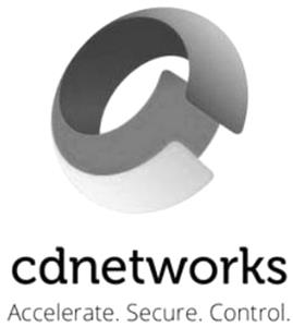 cdnetworks Accelerate. Secure. Control. - לוגו סימן מסחר רשום