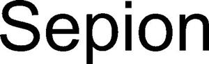 Sepion - לוגו סימן מסחר רשום