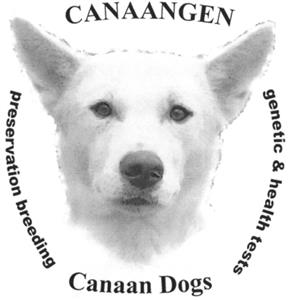 CANAANGEN Canaan Dogs preservation breeding genetic & health tests - לוגו סימן מסחר רשום