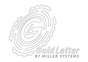 GOLD LETTER BY MILLER SYSTEMS - לוגו סימן מסחר רשום