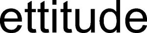 ettitude - לוגו סימן מסחר רשום