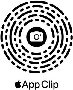 App Clip - לוגו סימן מסחר רשום