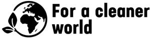For a cleaner world - לוגו סימן מסחר רשום