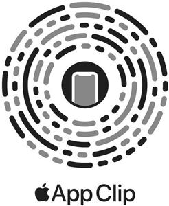 App Clip - לוגו סימן מסחר רשום