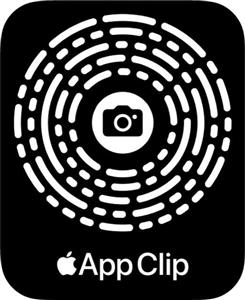 App Clip - לוגו סימן מסחר רשום