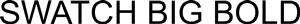 SWATCH BIG BOLD - לוגו סימן מסחר רשום