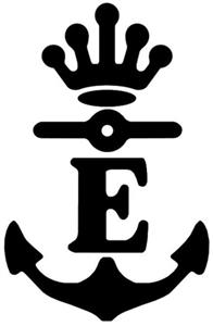 E - לוגו סימן מסחר רשום