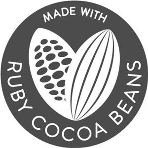 MADE WITH RUBY COCOA BEANS - לוגו סימן מסחר רשום